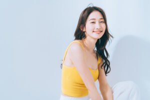 綺麗な歯並び　矯正　難波